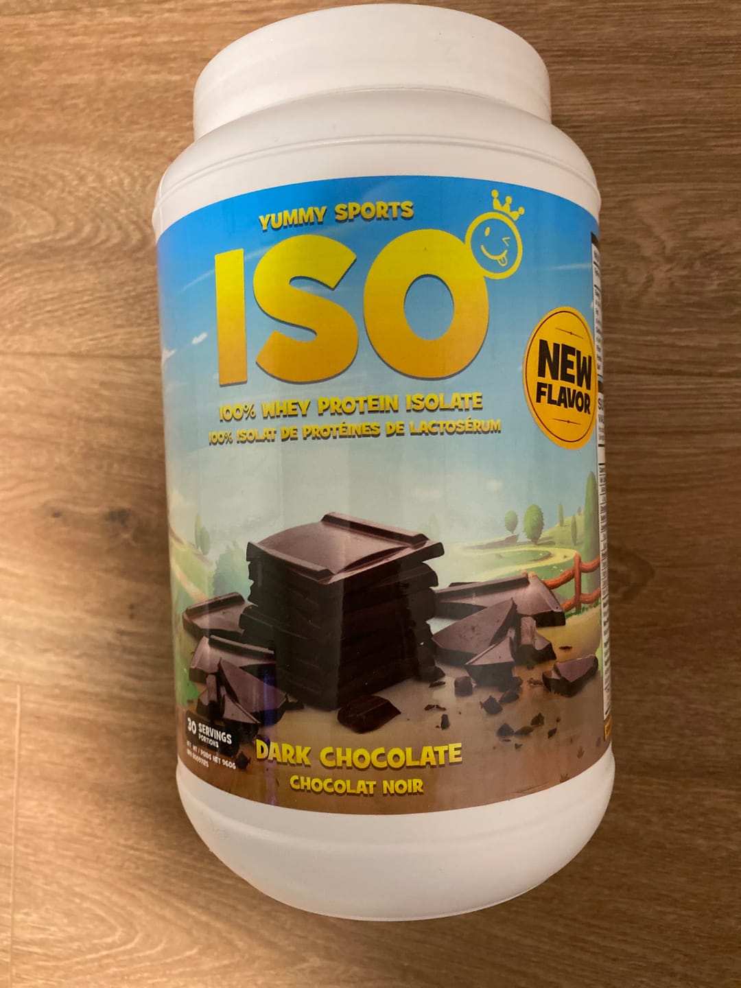 Customer photo review of Yummy Sports - ISO 100% Protéine Isolate 2lbs