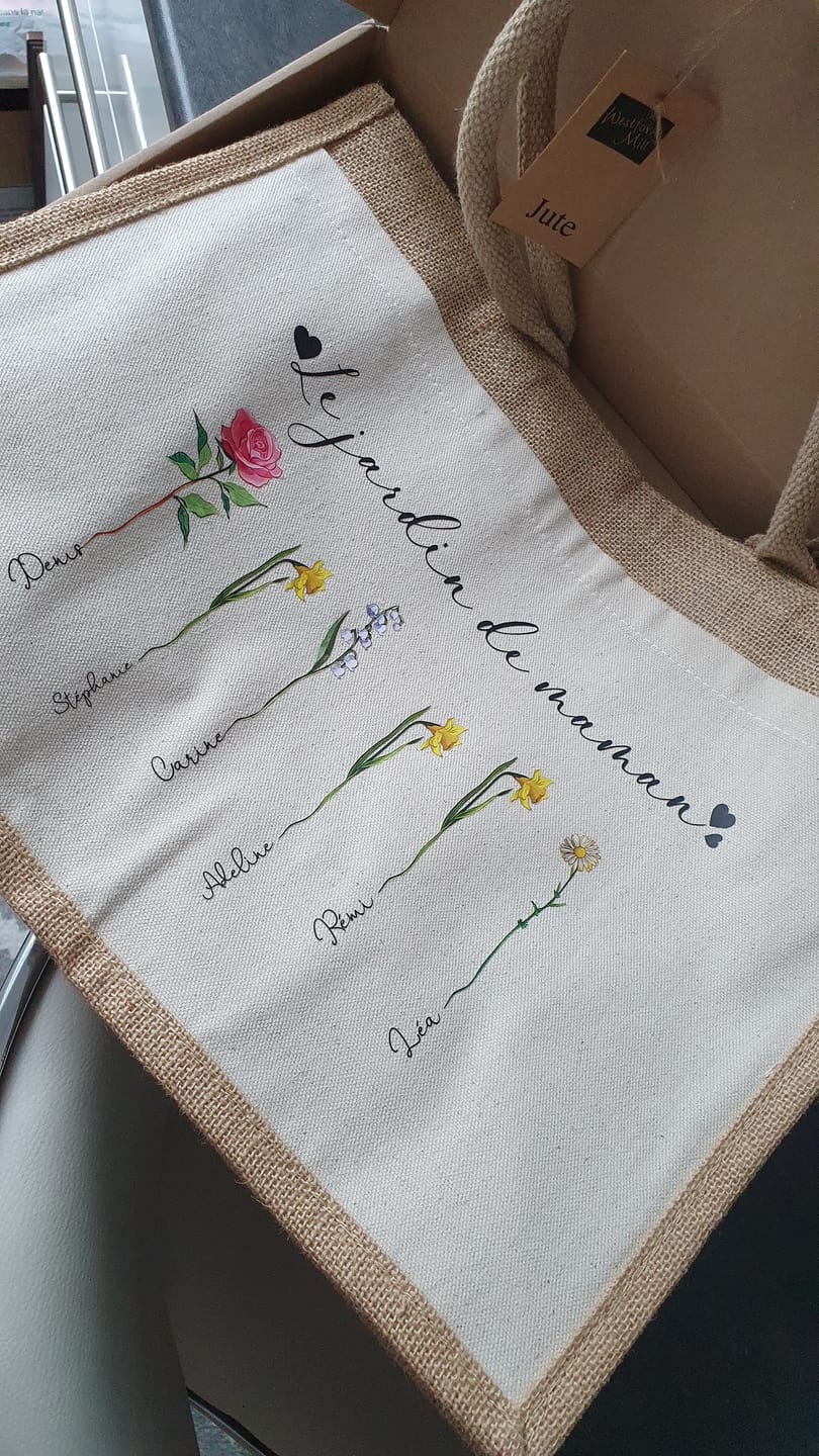 Customer photo review of Le jardin de mamie - Grands-parents - Sac