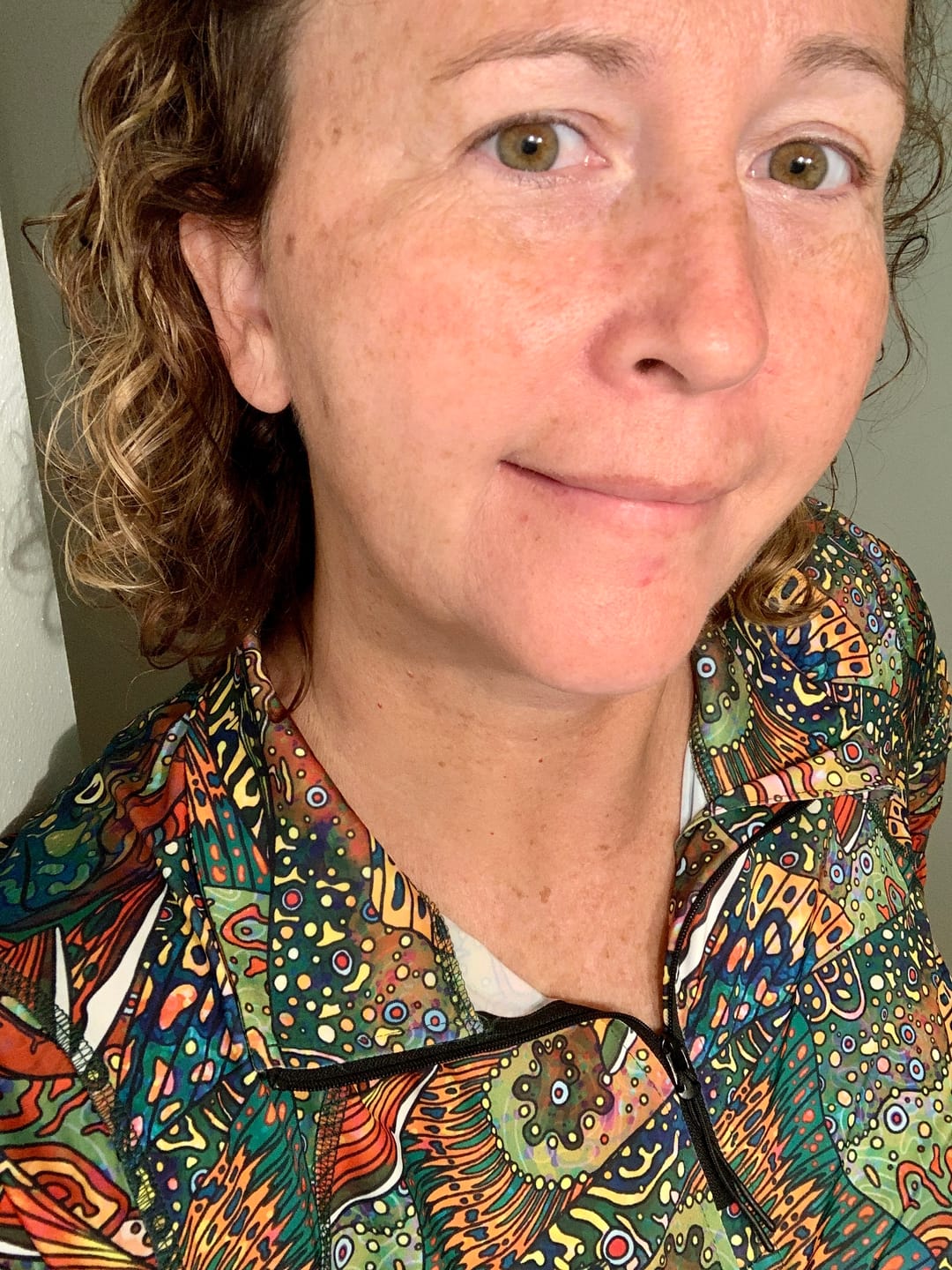Customer photo review of Brookie 1/4 Zip Sunshirt - PREORDER