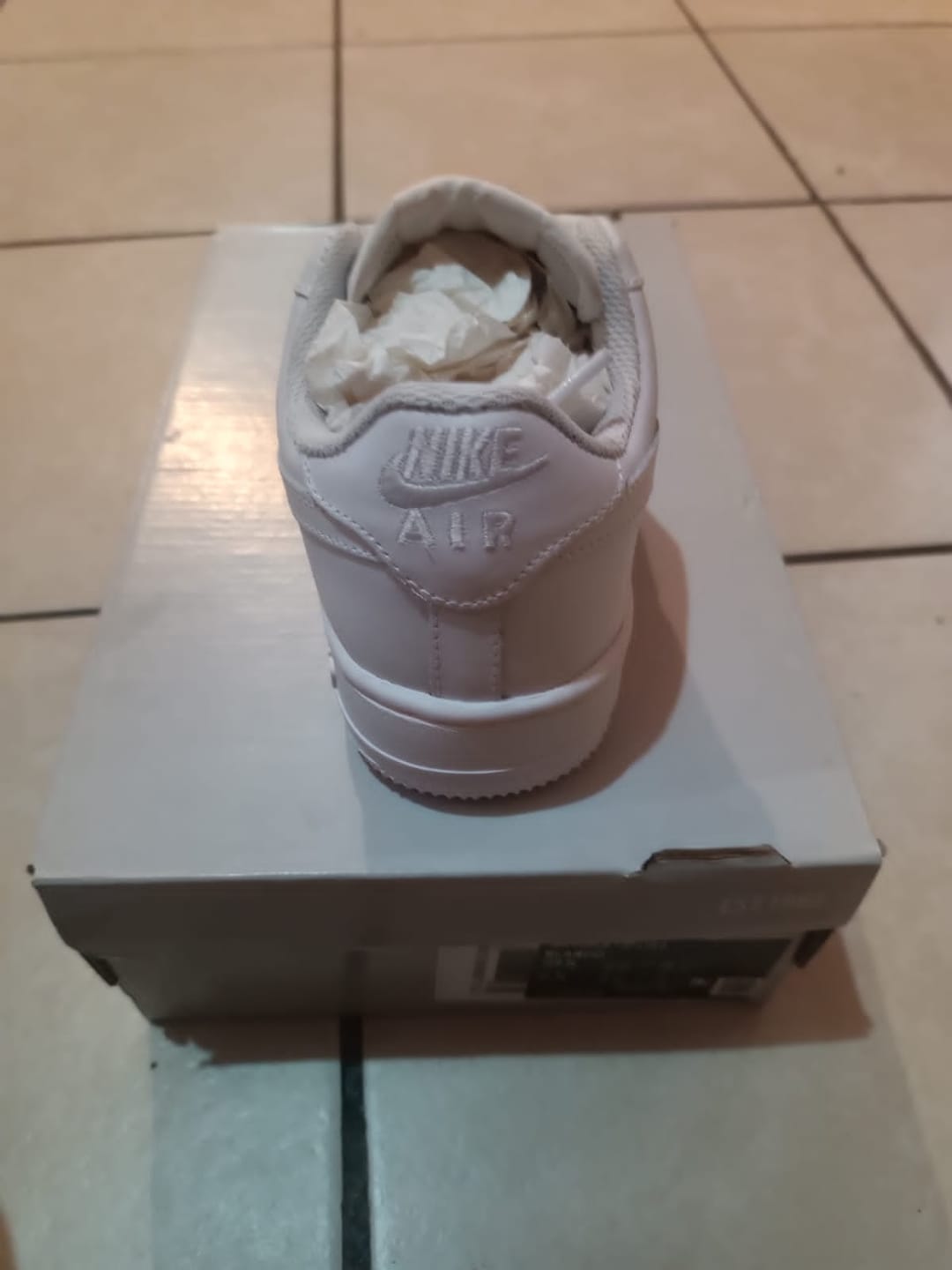Customer photo review of Tenis Air Force 1 Blanco Total Piel 1.1
