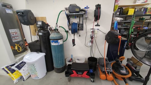 Customer photo review of GCI Clean Pressure Washer Kit