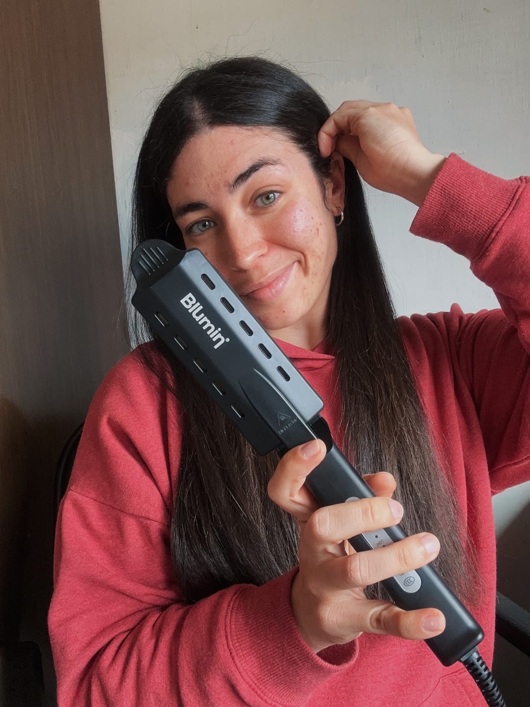 Customer photo review of Plancha de Pelo Profesional IonicWave Blumin