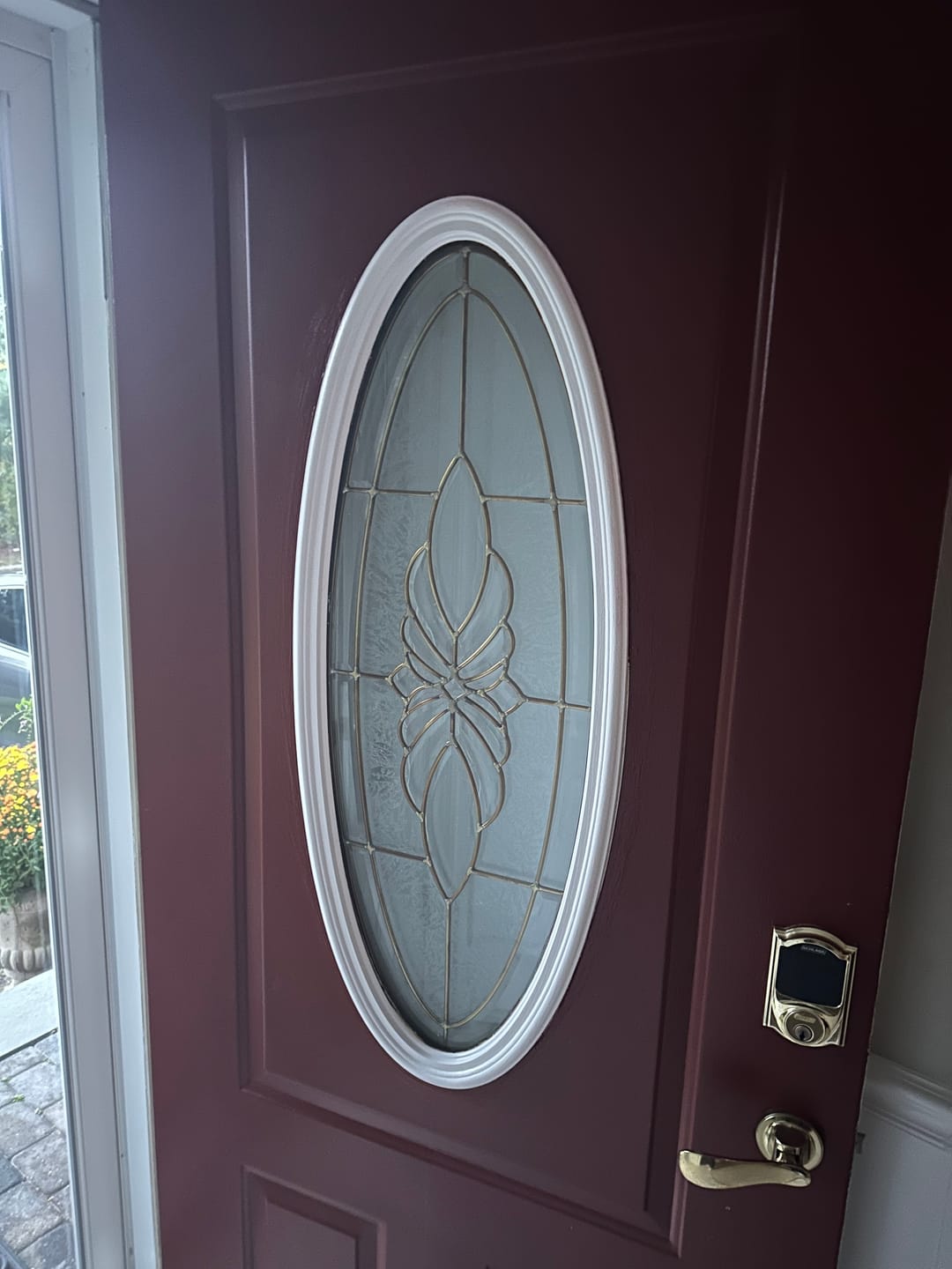 Customer photo review of Small Oval 16" x 39" Frame Kit