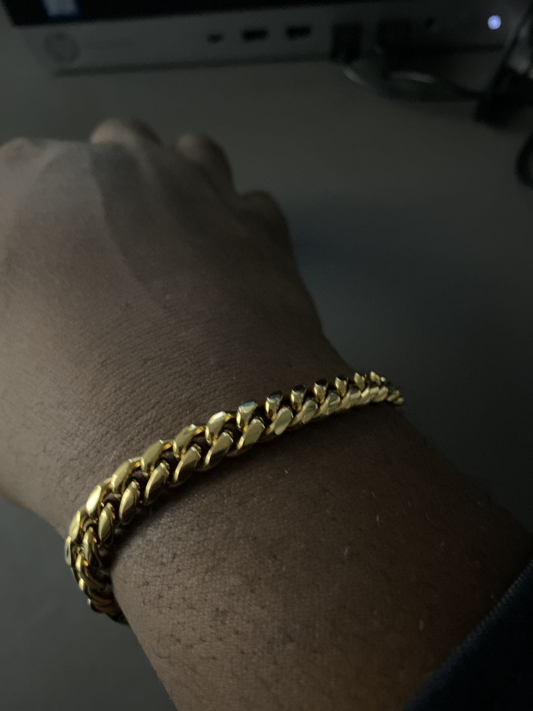 Customer photo review of Promise Classic Cuban Bracelet