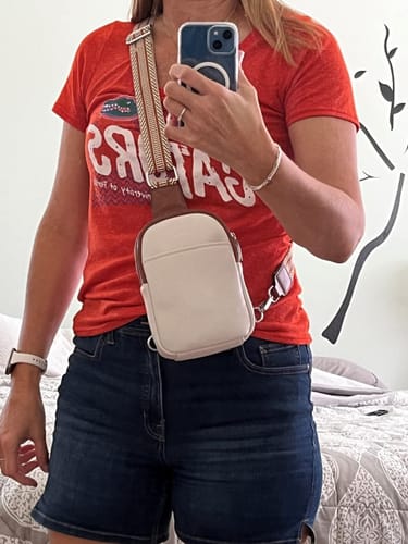 Customer photo review of Convertible Sling Bag, -70% + Free Shipping