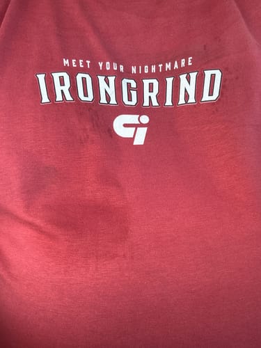 Customer photo review of [Limited Edition] HalloStream 'Nightmare' Heavyweight T-Shirt