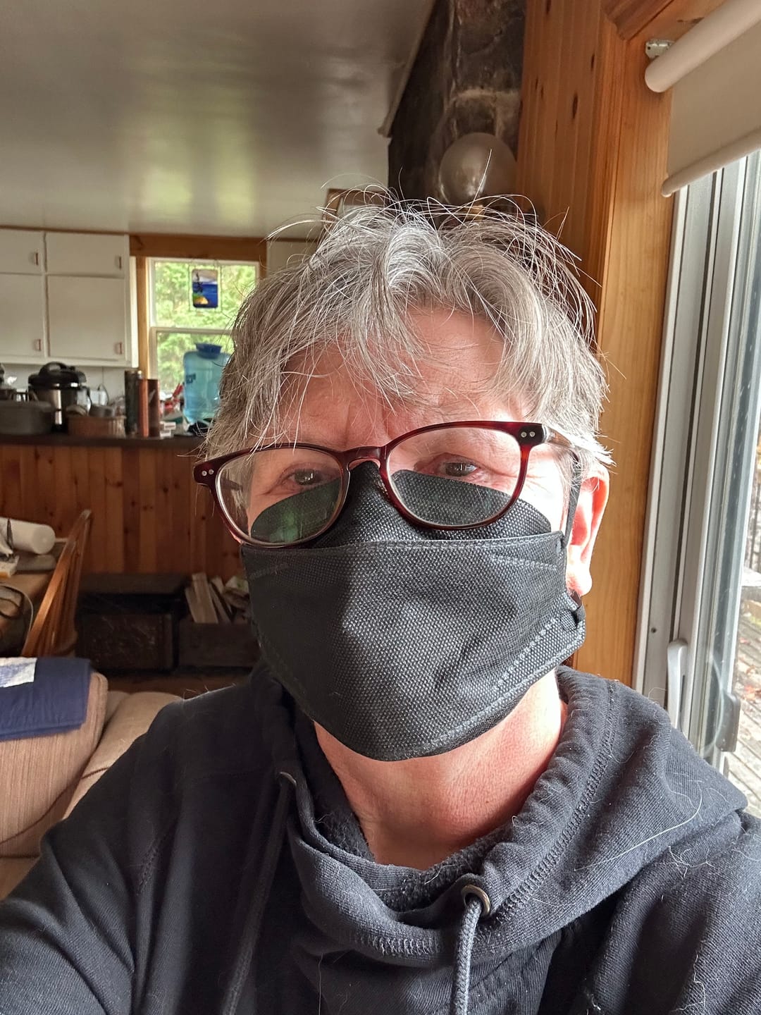 Customer photo review of KN95 Respirator Face Mask Individually Sealed