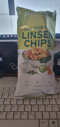 Customer photo review of Bio Linsen Chips Sour Cream (vegan)