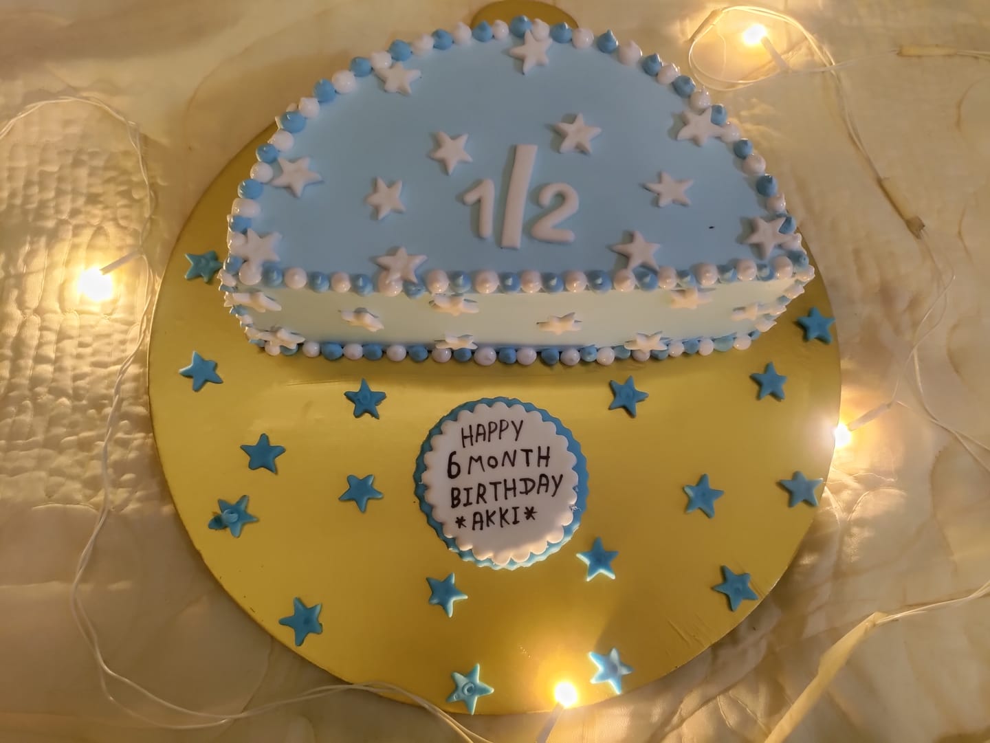 Customer photo review of Halfway there Cake