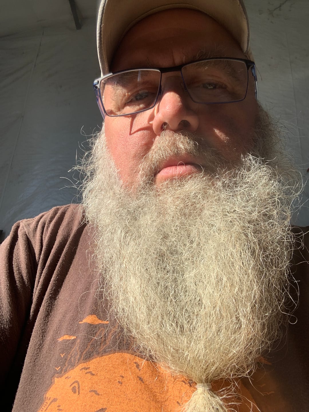 Customer photo review of SHINE Premium Beard Cream (2 oz)