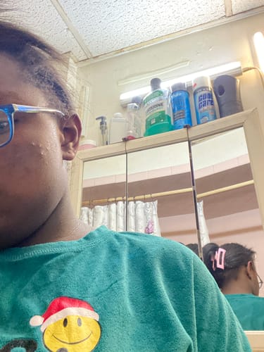 Customer photo review of Large Dreamy Claw Clip