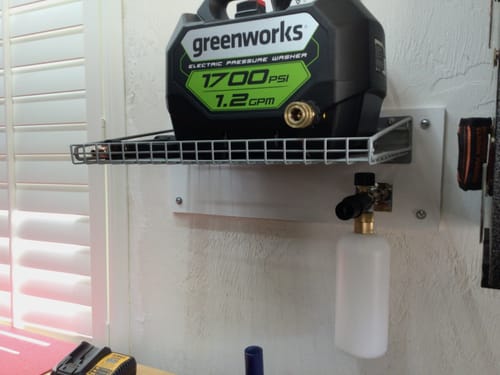Customer photo review of Automatic Foam Cannon Mount
