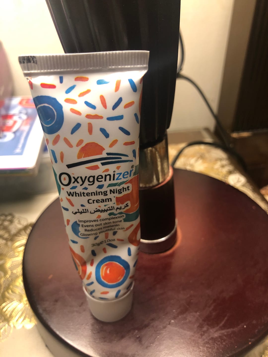 Customer photo review of Cream For Skin Whitening – Oxygenizer