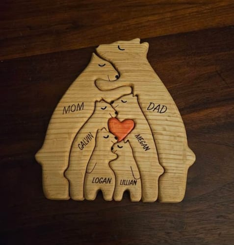 Customer photo review of Personalized Bear Familiy