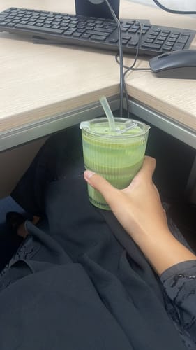 Customer photo review of Premium 1st Harvest Ceremonial Matcha zip lock bag (100 g)