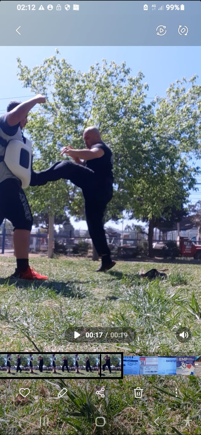 Customer photo review of PECHERA DE ENTRENAMIENTO ORANGU SPORT / BOXEO