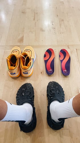 Customer photo review of Game Day Insoles
