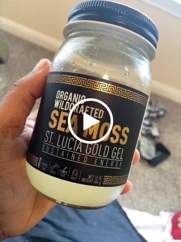 Customer video review of St Lucia Gold Sea Moss Gel