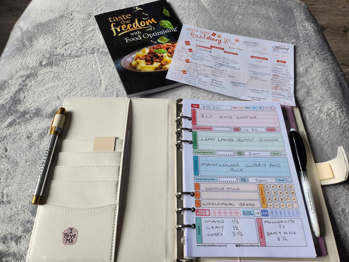 Customer photo review of Slimming World - Spacious - Organiser Refill