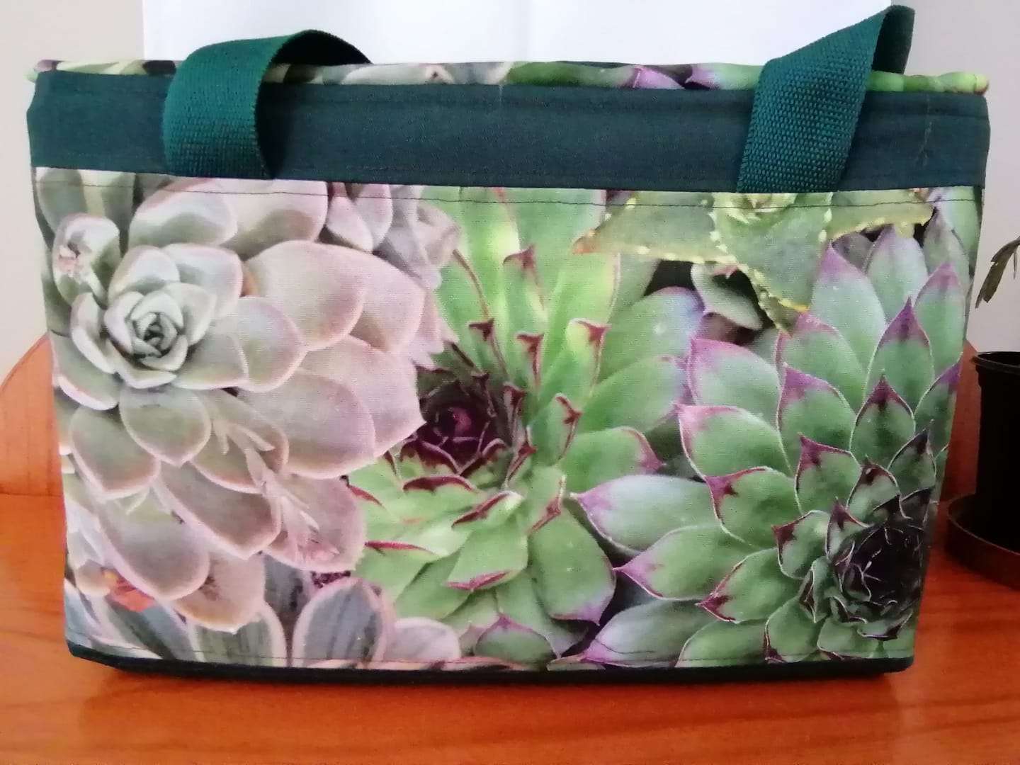 Customer photo review of Webbing / Strapping 38mm Bottle Green Col 7 (50m)