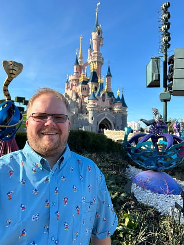 Customer photo review of Disney100 “Lil Mickeys” – KUNUFLEX Short Sleeve Shirt