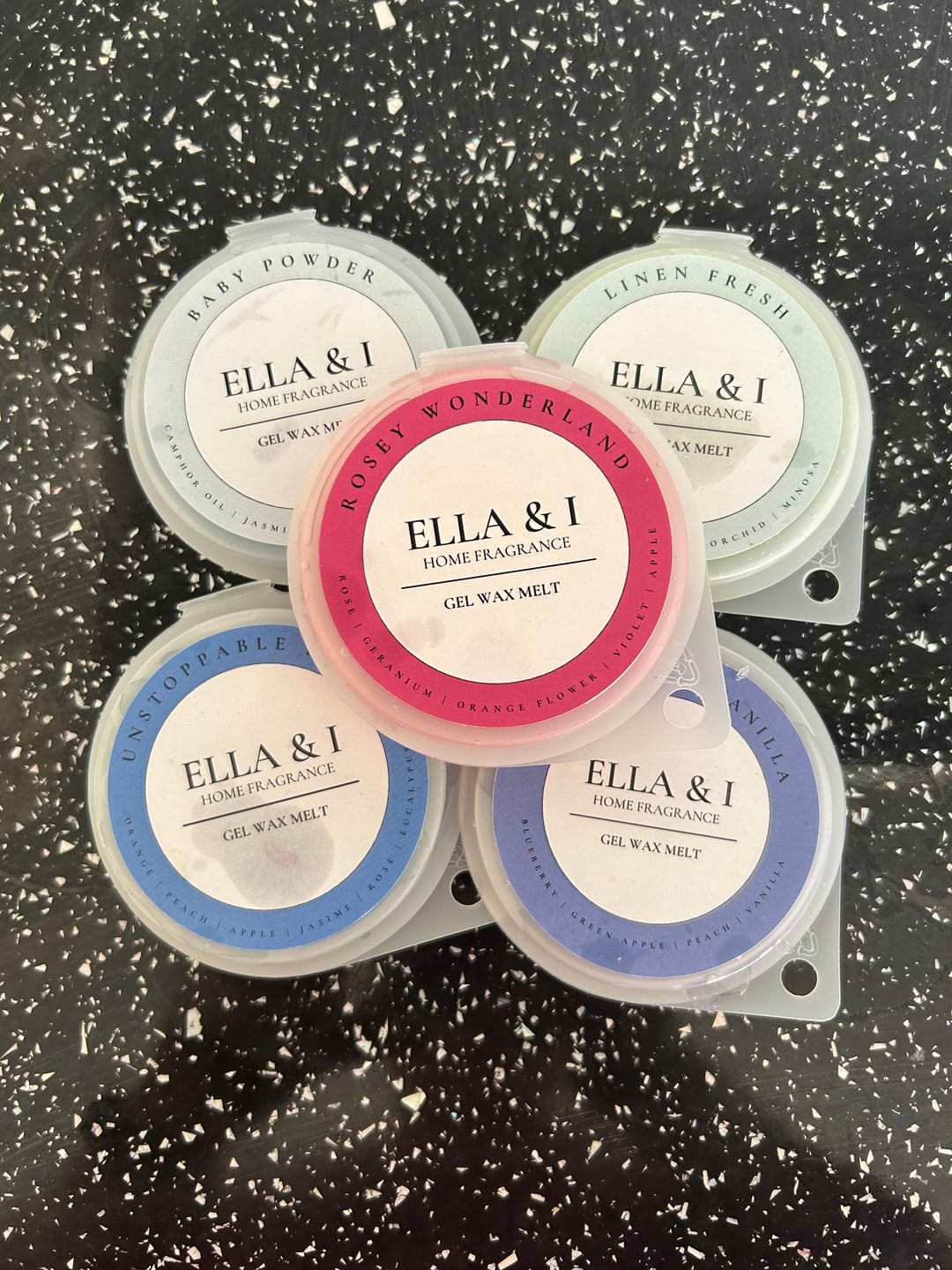 Customer photo review of Blueberry & Vanilla Gel Melt