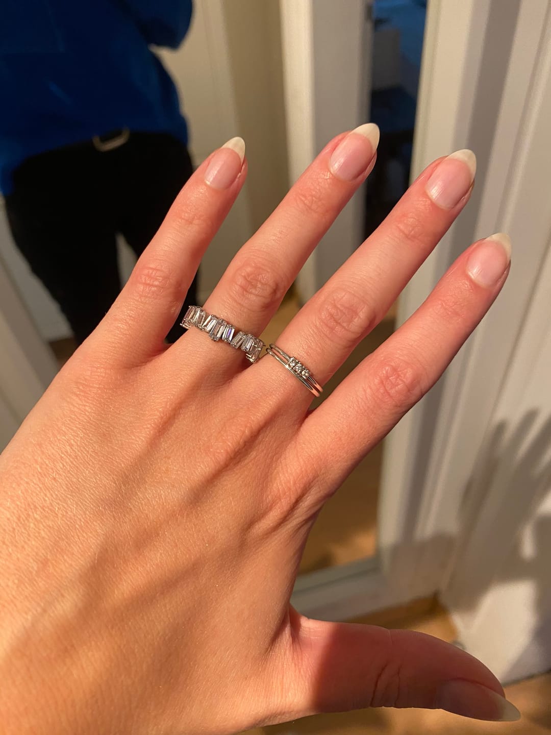 Customer photo review of Cristallo Ring | 18K vergoldet