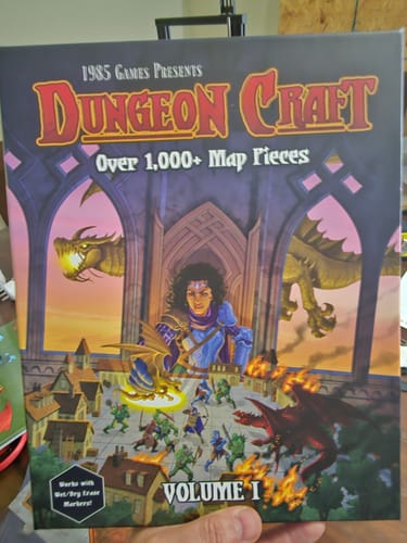 Customer photo review of Dungeon Craft: Volume 1