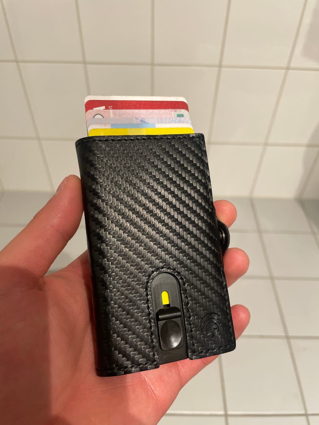 Customer photo review of Slim Wallet