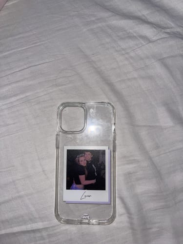 Customer photo review of iPhone 12 Pro Max - Personalized Polaroids Case
