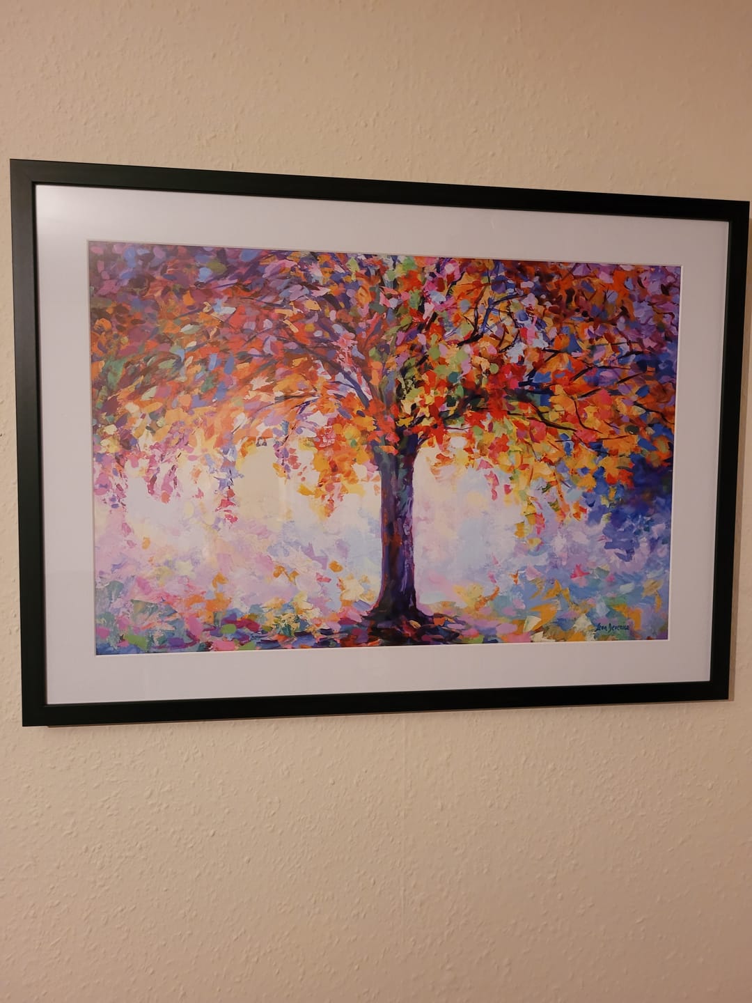 Customer photo review of Tree Of Happiness Framed Art Print