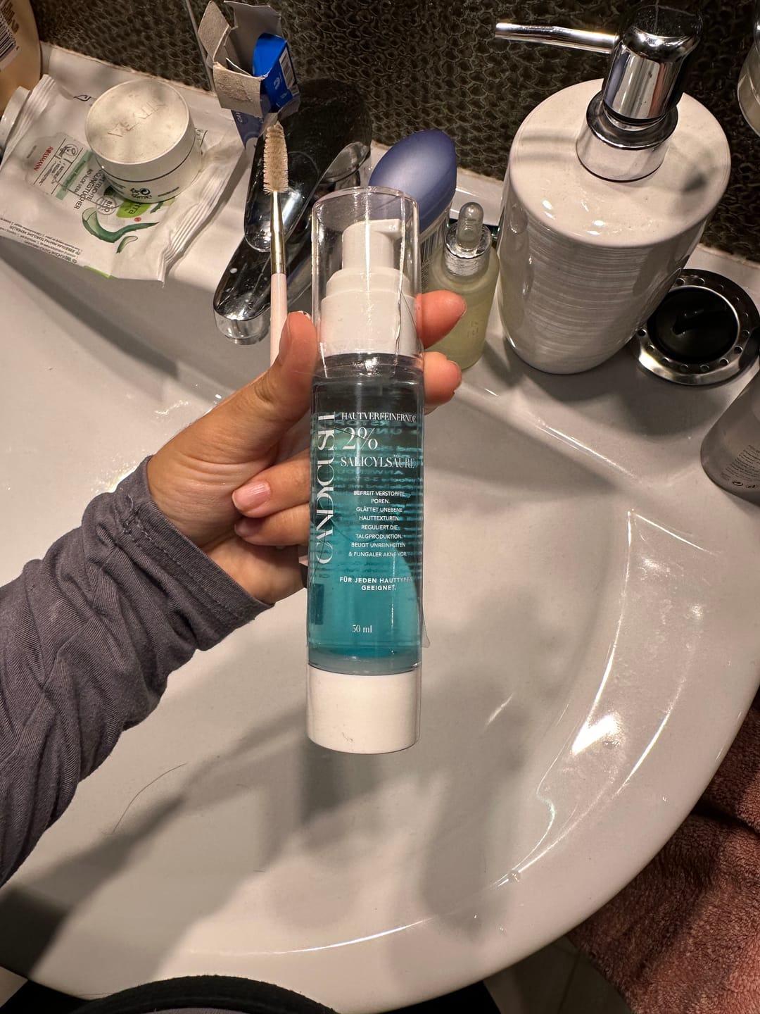 Customer photo review of Salicylsäure BHA 2% 50 ml