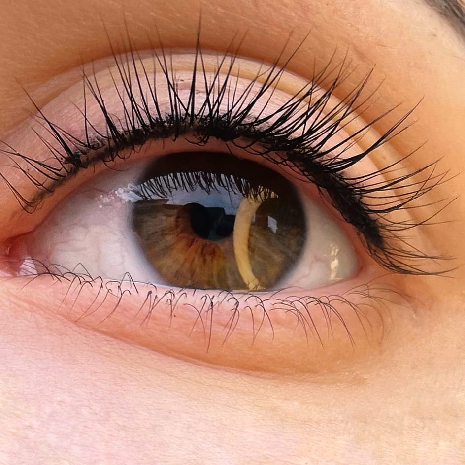 Customer photo review of Kit MINI 3 lociones "Inlei® lash lifting y filler" sobres de 1,5ml (proporciona hasta 5 servicios)