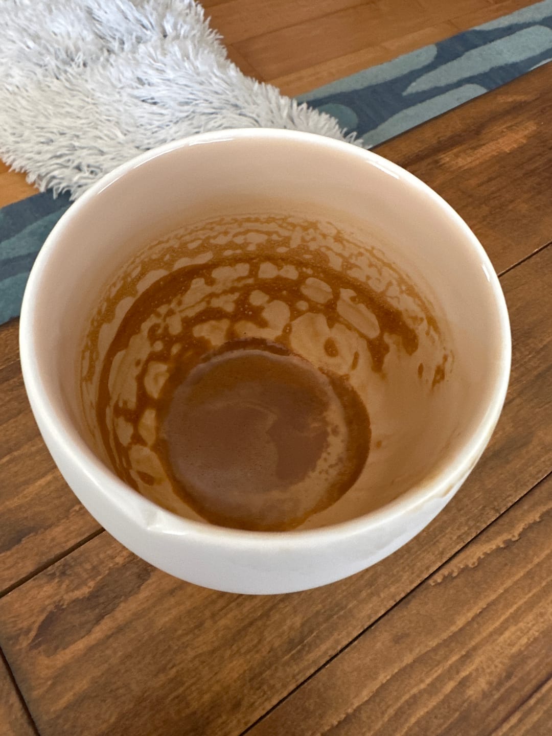 Customer photo review of Mint Dark Hot Chocolate Flakes