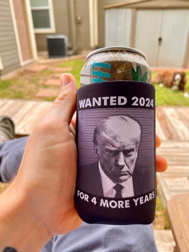 Customer photo review of Free Trump - 3 Pack of Koozies