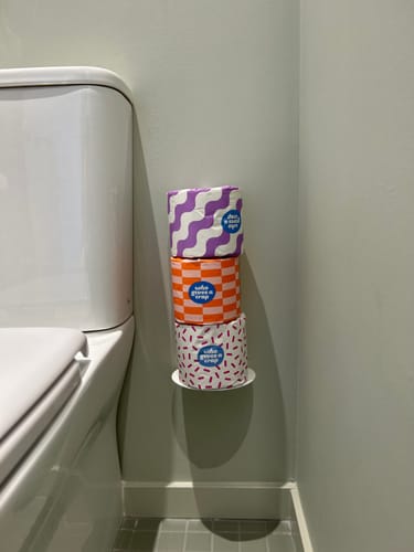 Customer photo review of FOLD Round Shelf 150