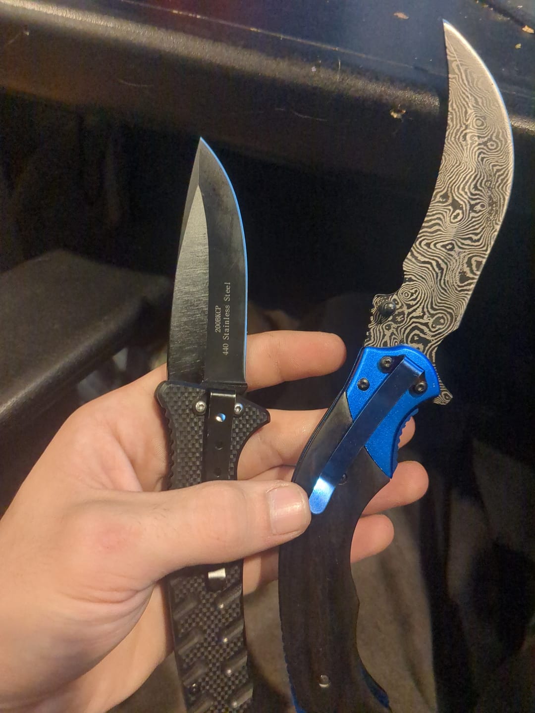 Customer photo review of Mystery Knives Box™