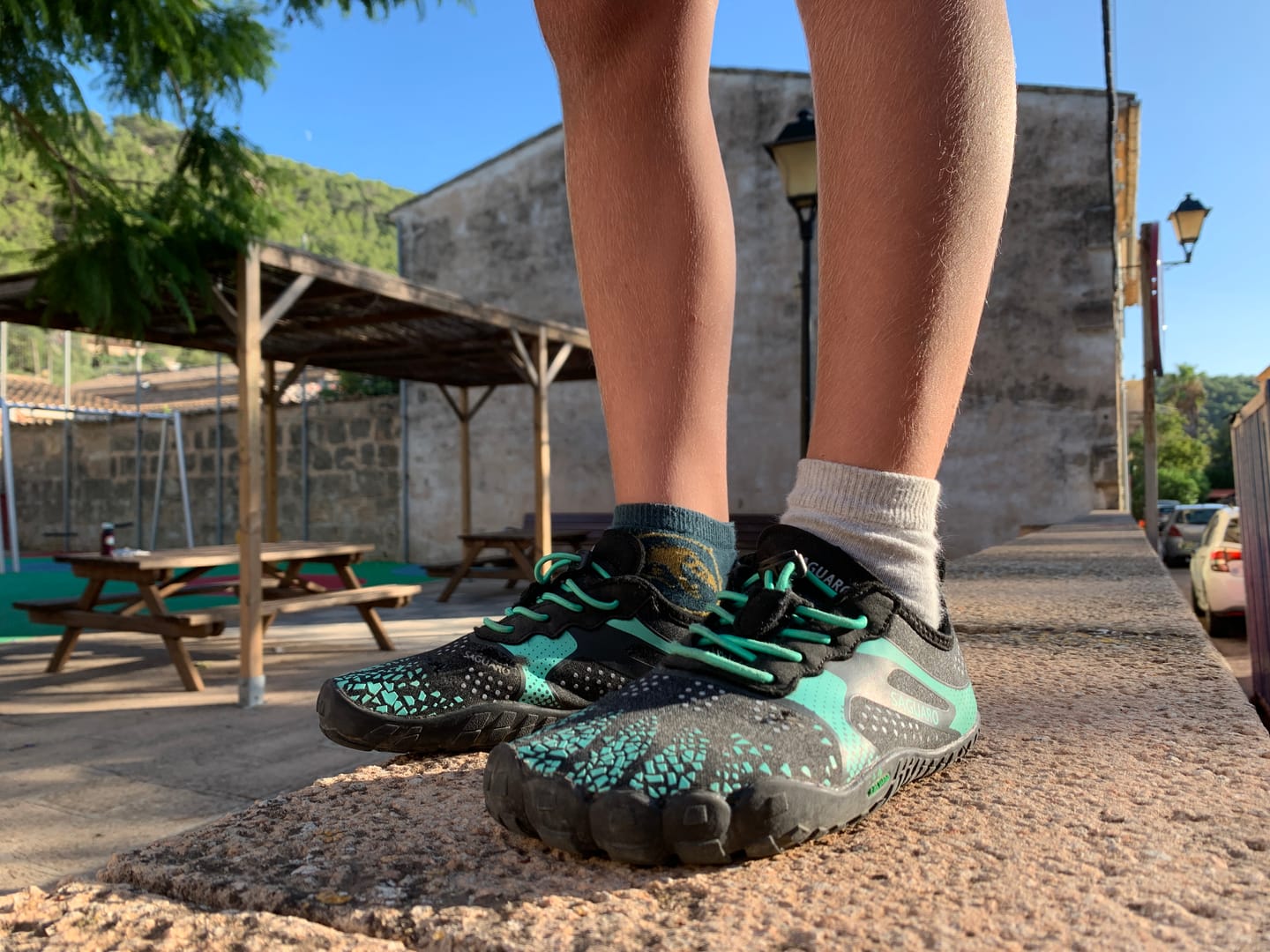 Customer photo review of Niños Barefoot Chaser Fast Ⅰ