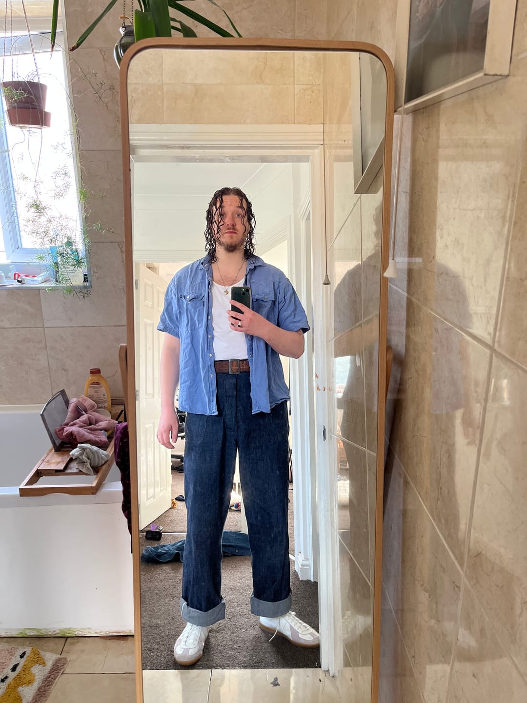 Customer photo review of 1917 US Navy 1st Denim Pants