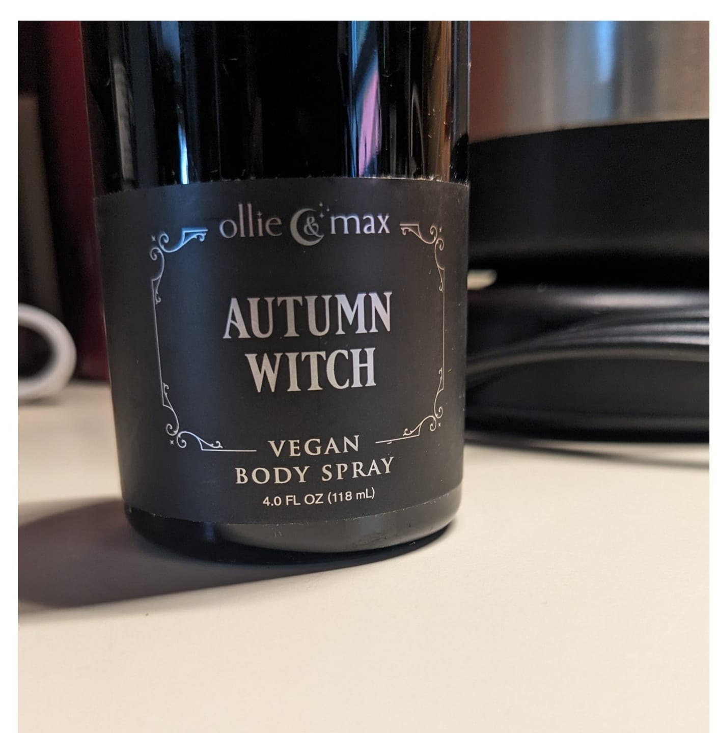 Customer photo review of Autumn Witch Body Spray