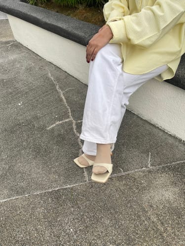 Customer photo review of BASIC Ricoa Buckle Heels