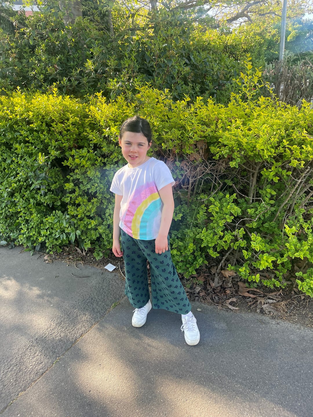 Customer photo review of Night Meadow Culottes