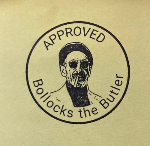 Customer photo review of Self-Inking Face Stamp