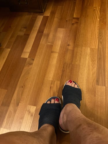 Customer photo review of Sandales d'été orthopédiques - Femme - Nevova