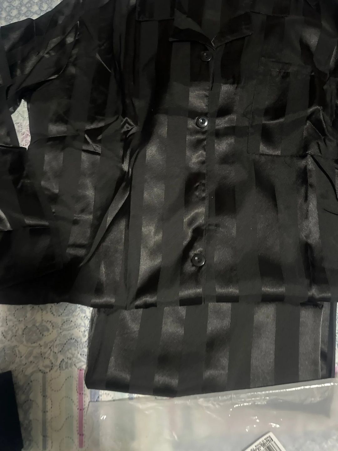 Customer photo review of Ana Satin Sleepwear Pajama Set