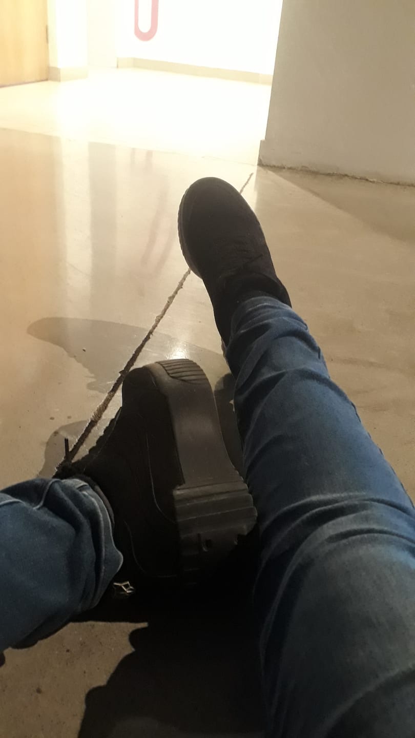 Customer photo review of ZAPATILLA NEGRA 13142