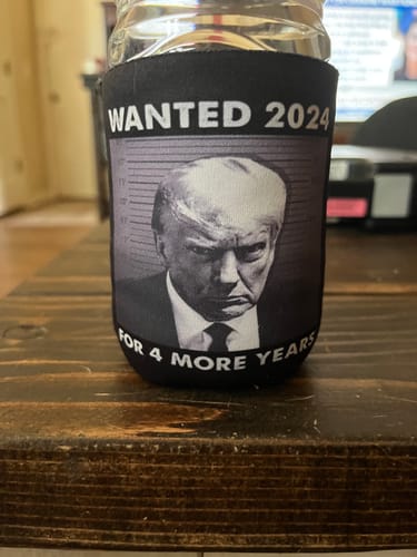 Customer photo review of Free Trump - 3 Pack of Koozies