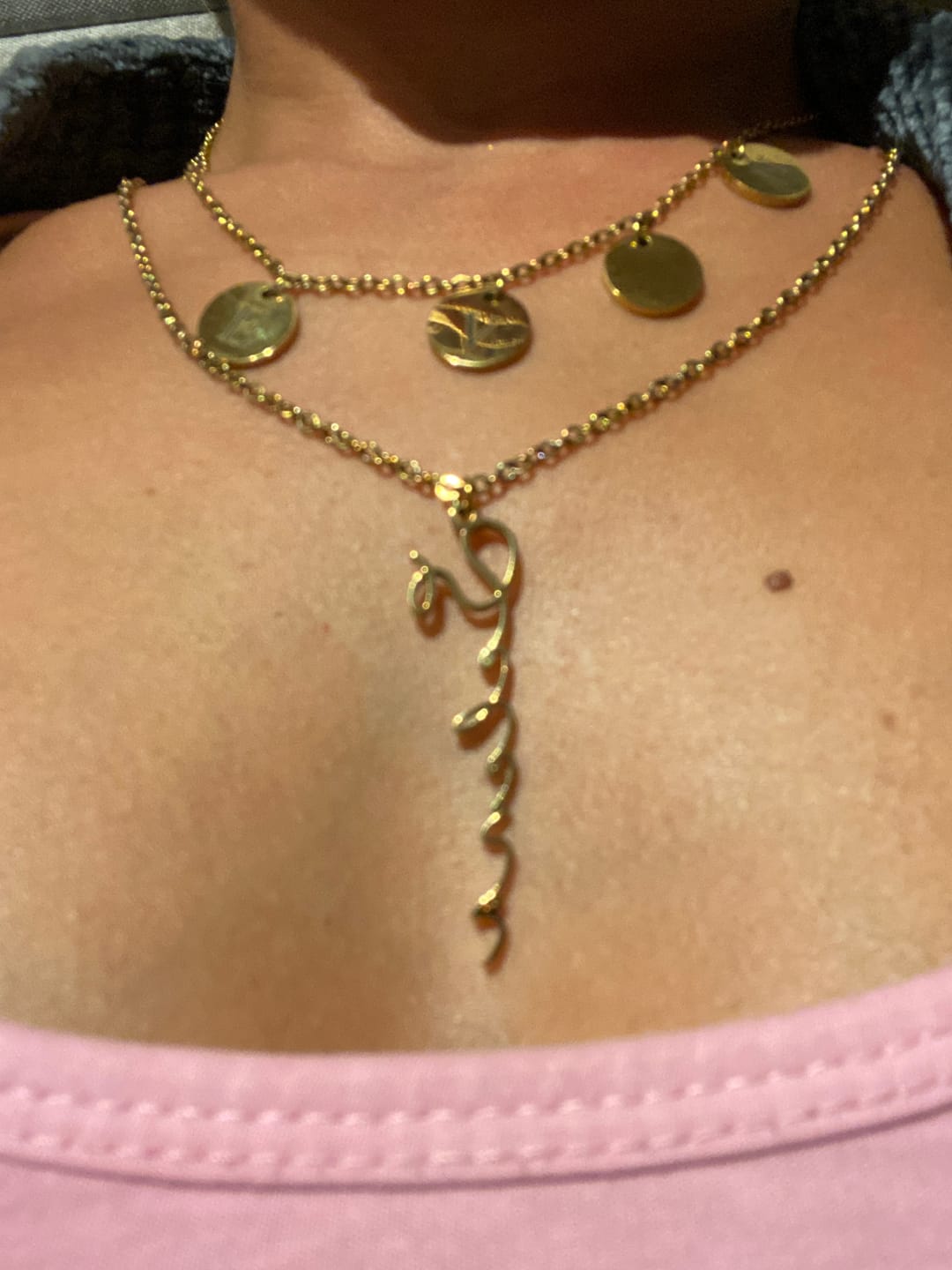 Customer photo review of Collier Signature Personnalisable
