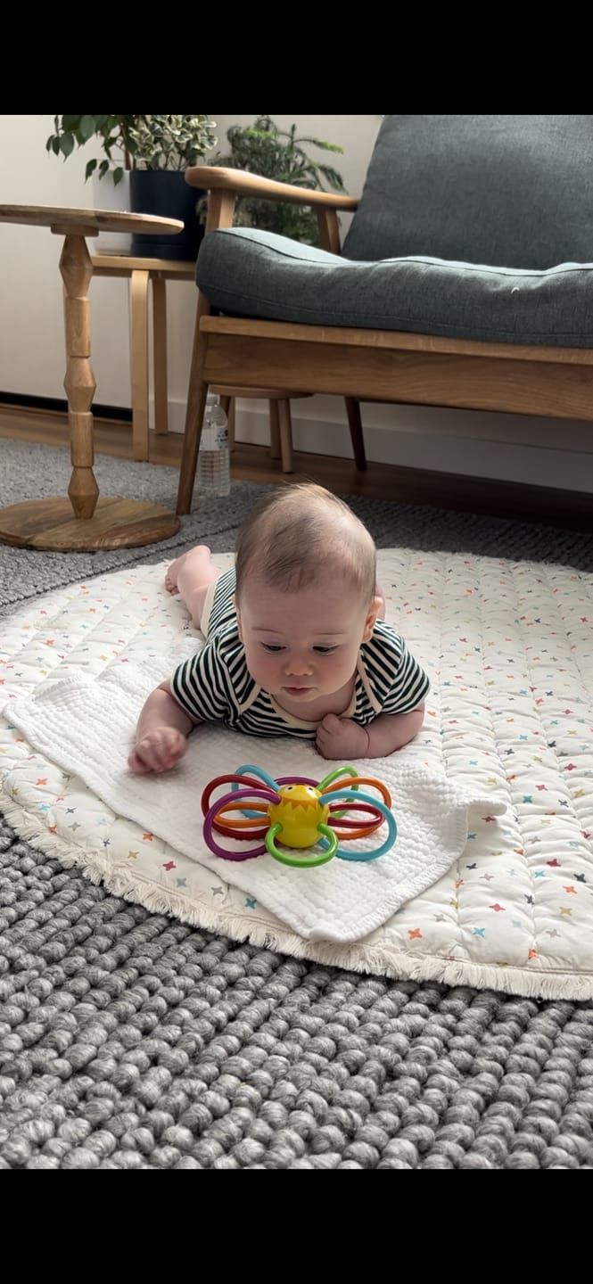 Customer photo review of Vegetable Patch Organic Baby Bodysuit Set - 2 Pack