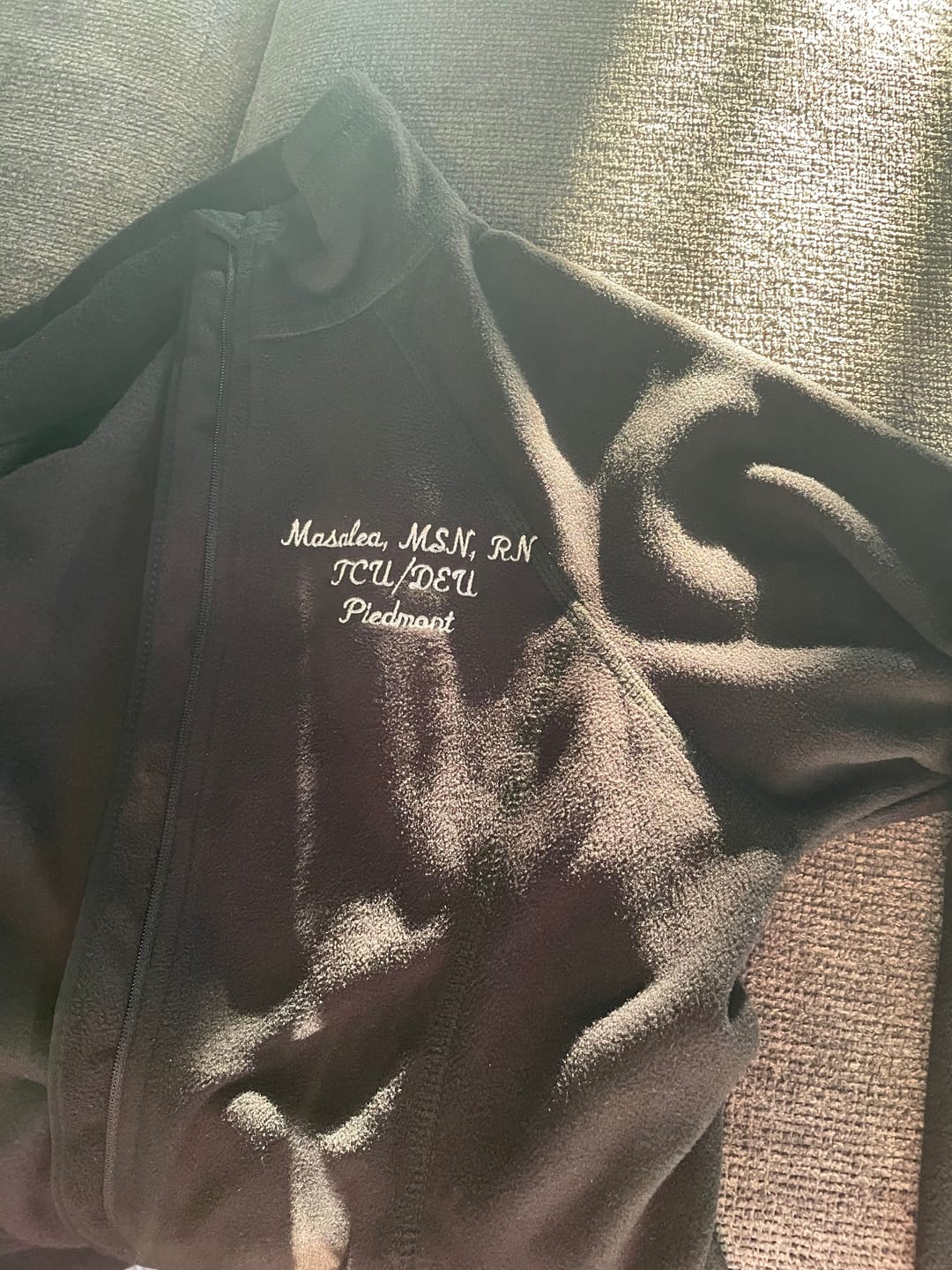 Customer photo review of EB225 Eddie Bauer® Ladies Full-Zip Microfleece Jacket